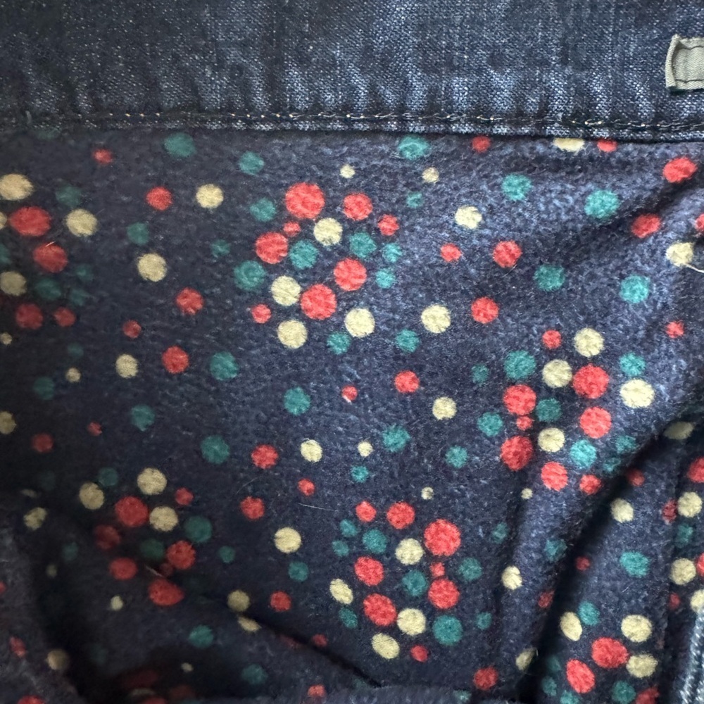 Vintage Cabela's fleece lined Dark Blue Women's Jeans 10 regular - Picture 4 of 5